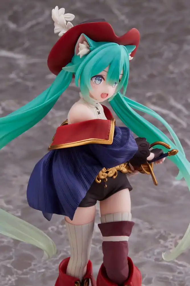 Hatsune Miku PVC Statuetka Hatsune Miku Wonderland Kot w Butach 18 cm zdjęcie produktu