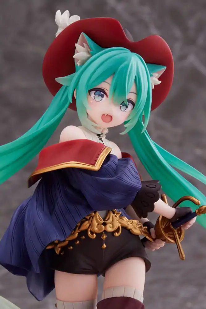 Hatsune Miku PVC Statuetka Hatsune Miku Wonderland Kot w Butach 18 cm zdjęcie produktu