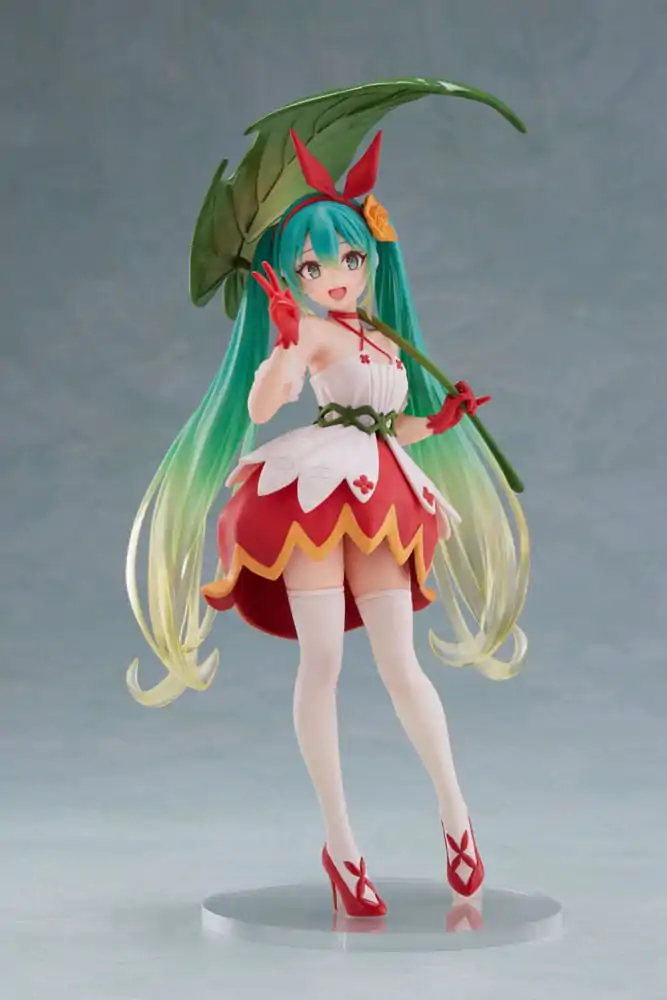 Hatsune Miku Statua PVC Hatsune Miku Figurka Wonderland Thumbelina 18 cm zdjęcie produktu