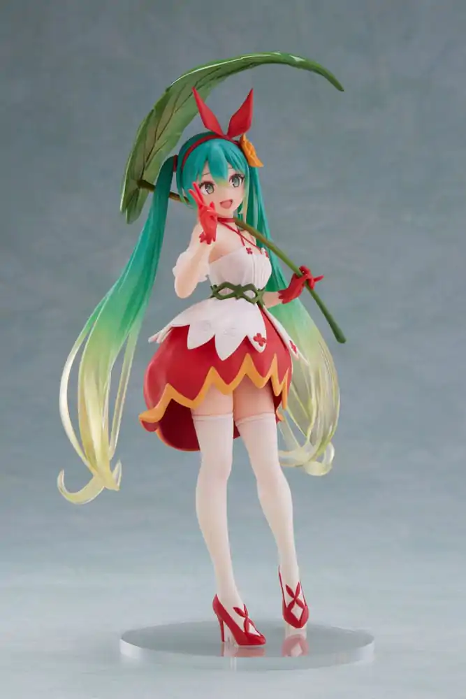 Hatsune Miku Statua PVC Hatsune Miku Figurka Wonderland Thumbelina 18 cm zdjęcie produktu