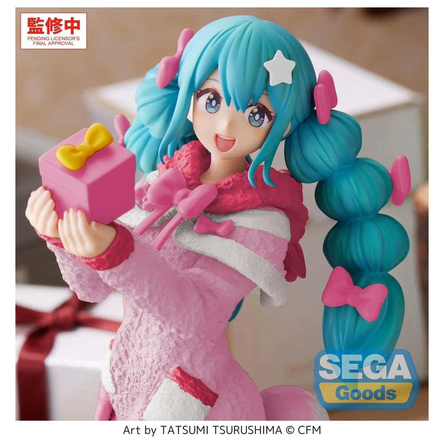 Hatsune Miku High Premium Figure PVC Figurka Mokomoko Christmas Ver. 21 cm zdjęcie produktu