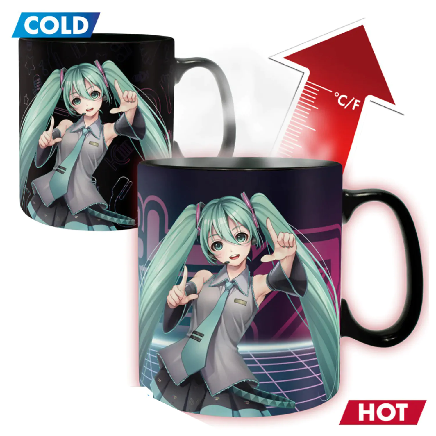 Hatsune Miku kubek zmieniający kolor zdjęcie produktu