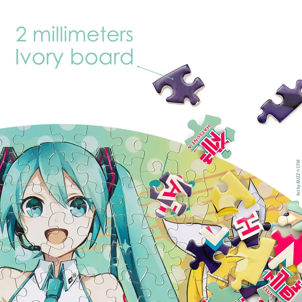 Hatsune Miku Puzzle Okrągłe 500 elementów zdjęcie produktu