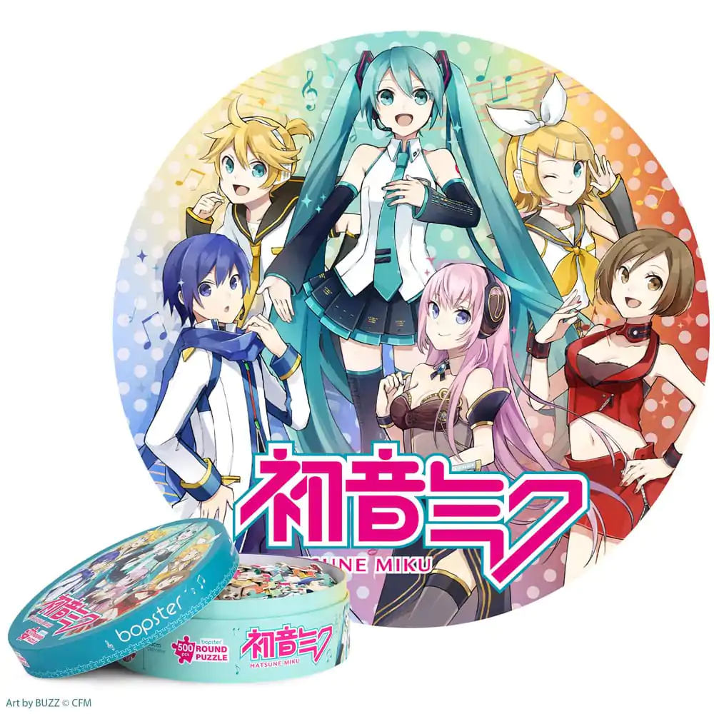 Hatsune Miku Puzzle Okrągłe 500 elementów zdjęcie produktu