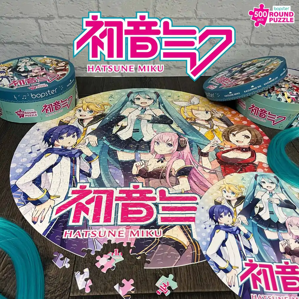 Hatsune Miku Puzzle Okrągłe 500 elementów zdjęcie produktu