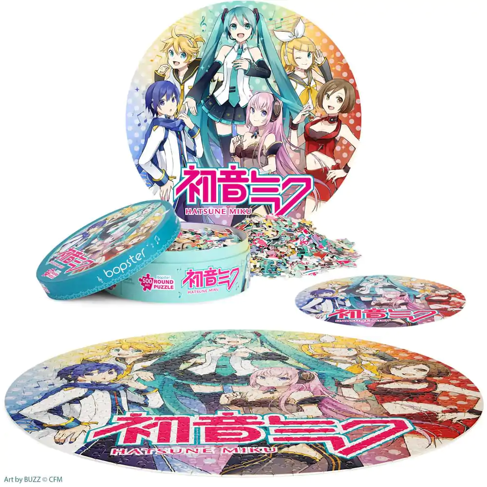 Hatsune Miku Puzzle Okrągłe 500 elementów zdjęcie produktu