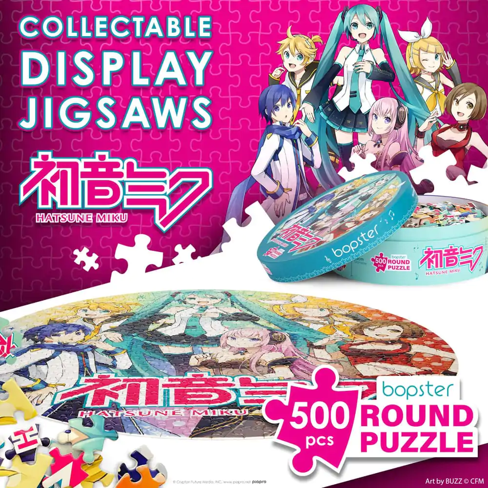 Hatsune Miku Puzzle Okrągłe 500 elementów zdjęcie produktu