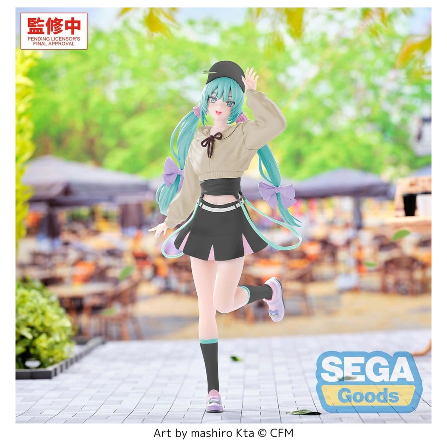 Figurka PVC Hatsune Miku Luminasta Hatsune Miku Conceptual Series Vol.2 Stroll Ver. 21 cm zdjęcie produktu