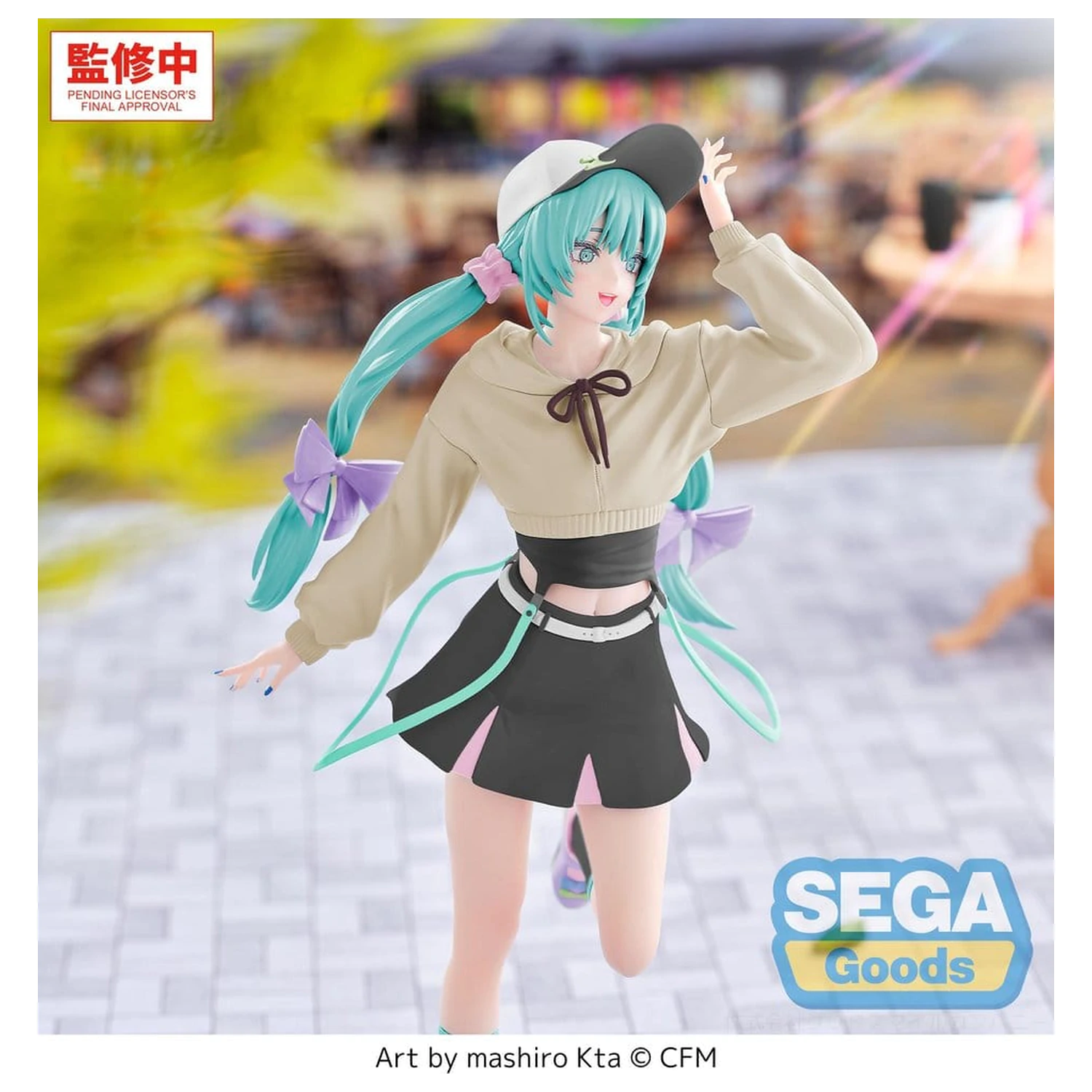 Figurka PVC Hatsune Miku Luminasta Hatsune Miku Conceptual Series Vol.2 Stroll Ver. 21 cm zdjęcie produktu