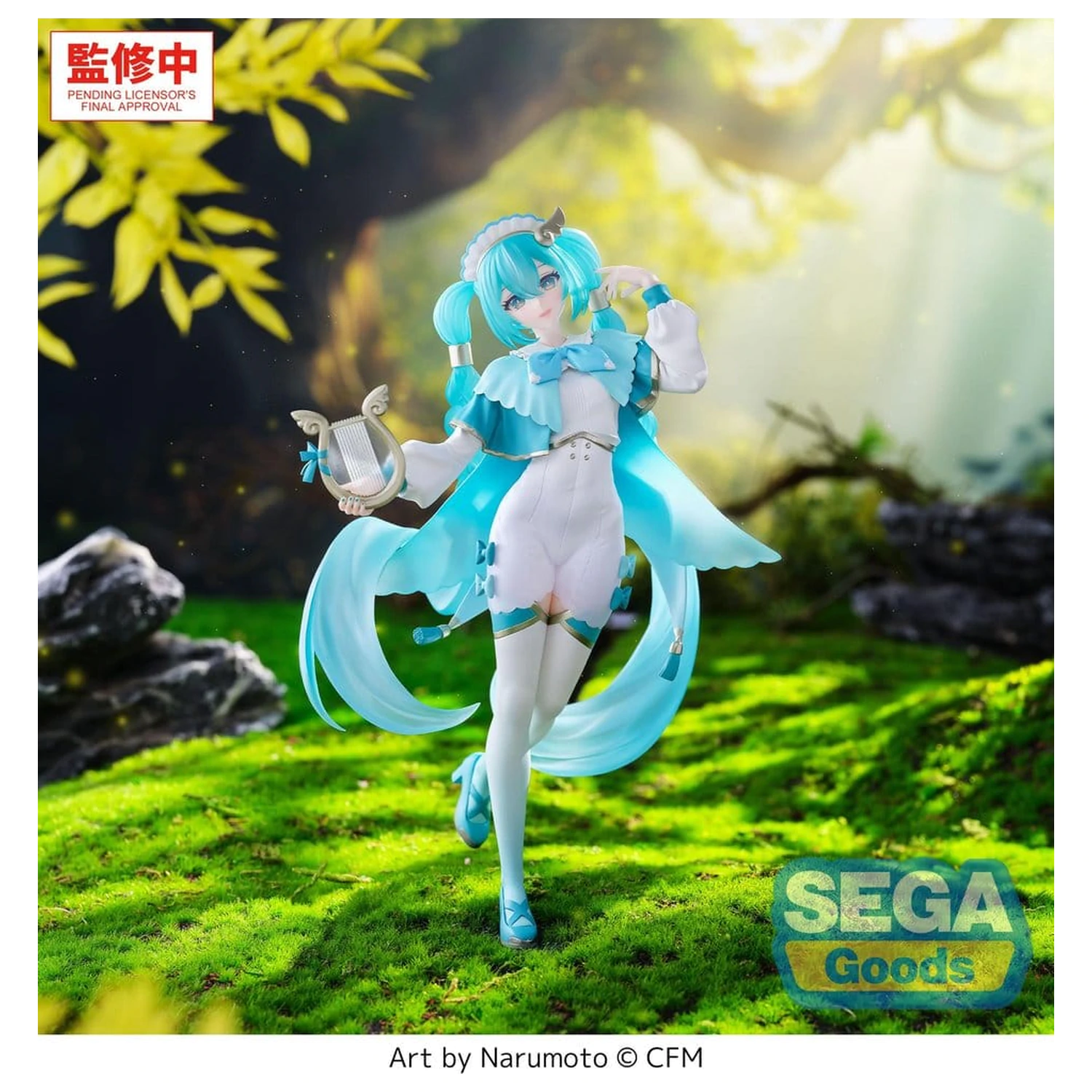 Hatsune Miku Luminasta Figurka PVC Wandering Minstrel 21 cm zdjęcie produktu