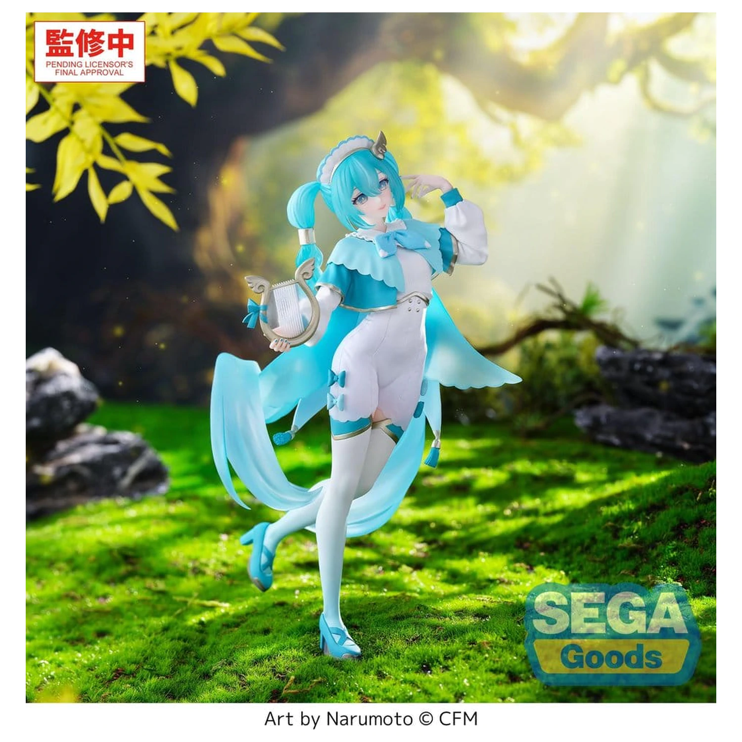 Hatsune Miku Luminasta Figurka PVC Wandering Minstrel 21 cm zdjęcie produktu
