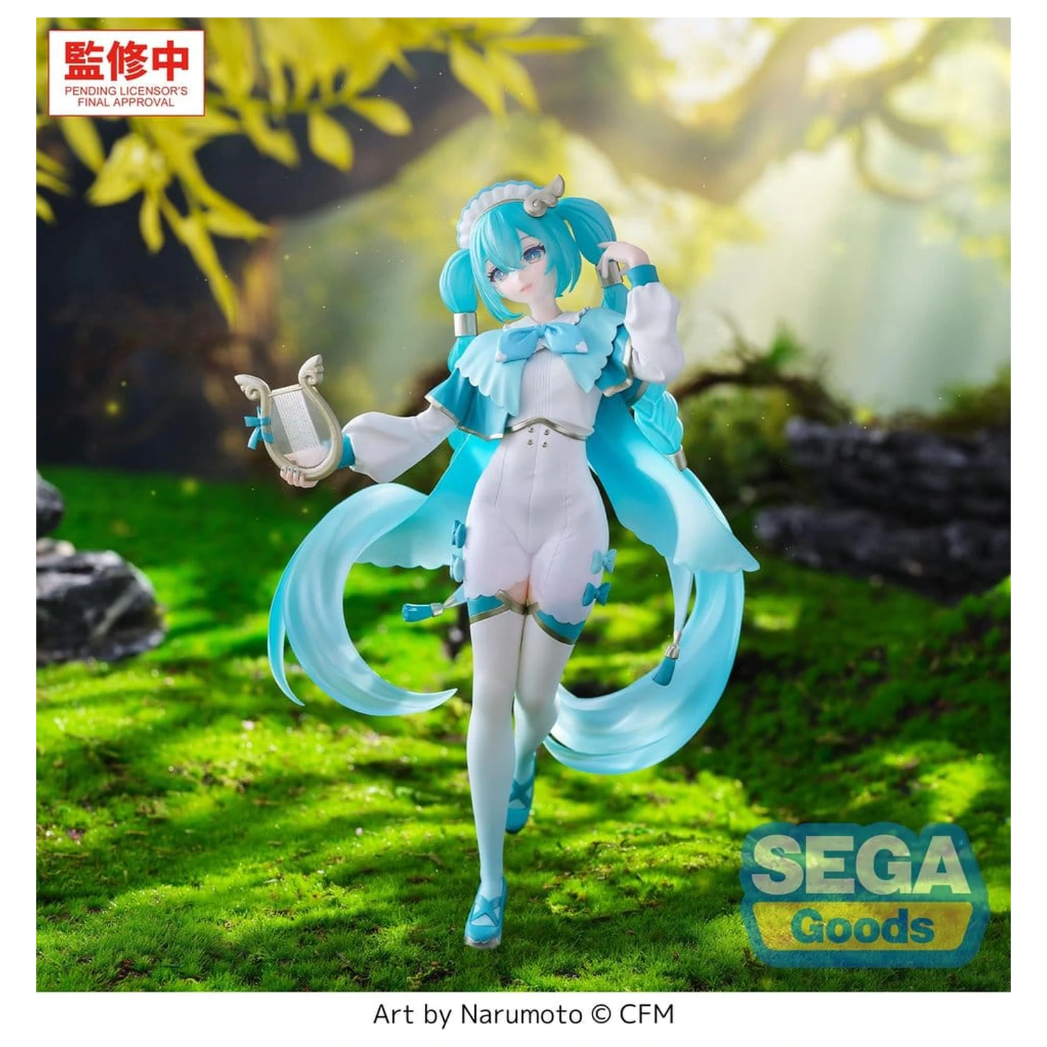 Hatsune Miku Luminasta Figurka PVC Wandering Minstrel 21 cm zdjęcie produktu