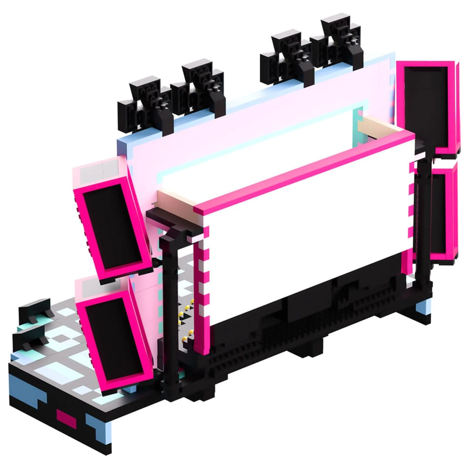 Hatsune Miku brickset Miku's Stage 19 cm zdjęcie produktu