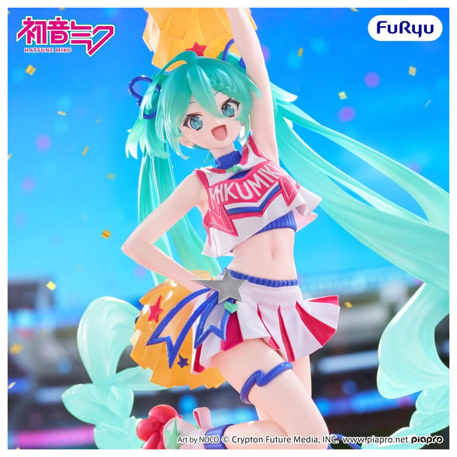 Hatsune Miku Muchute figurka PVC Cheerleader Ver. 22 cm zdjęcie produktu
