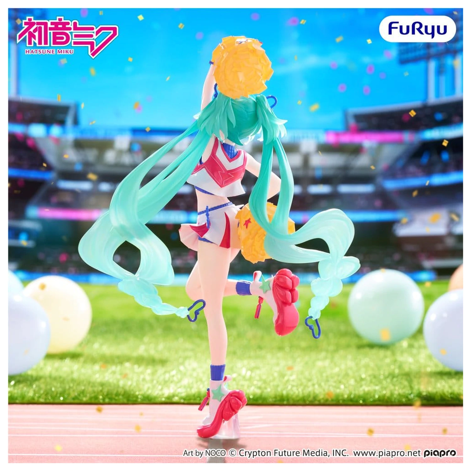 Hatsune Miku Muchute figurka PVC Cheerleader Ver. 22 cm zdjęcie produktu