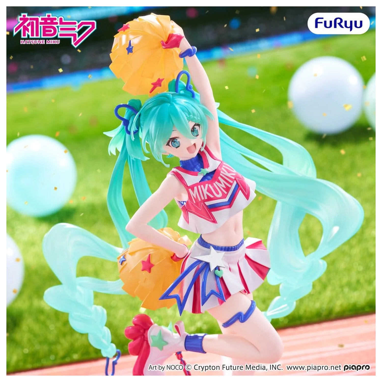 Hatsune Miku Muchute figurka PVC Cheerleader Ver. 22 cm zdjęcie produktu