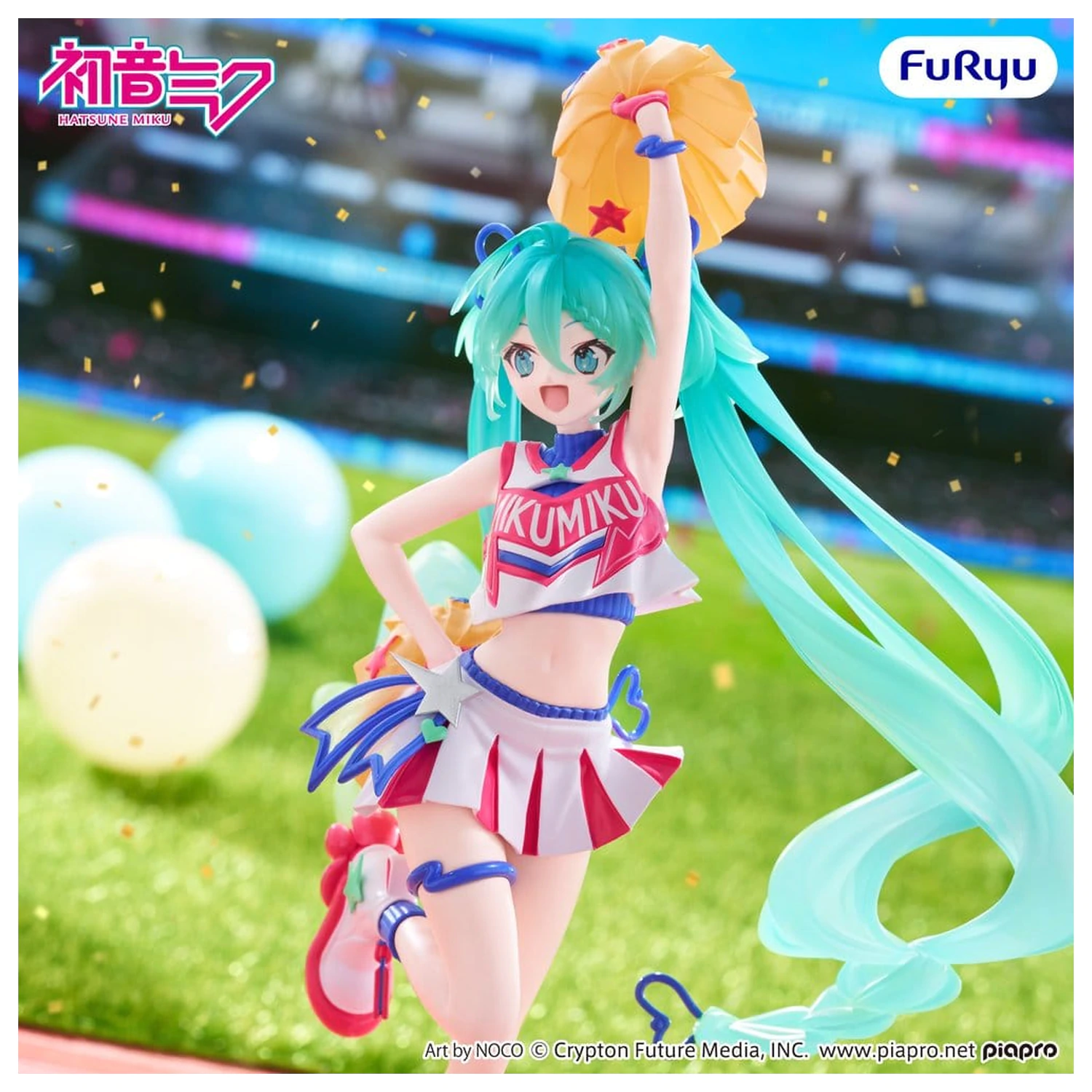 Hatsune Miku Muchute figurka PVC Cheerleader Ver. 22 cm zdjęcie produktu