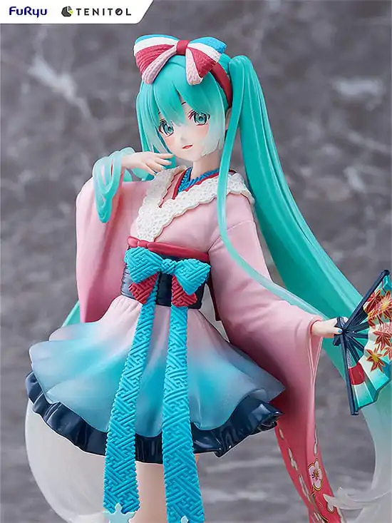 Hatsune Miku Statuetka Neo Tokyo Series Kimono 22 cm zdjęcie produktu