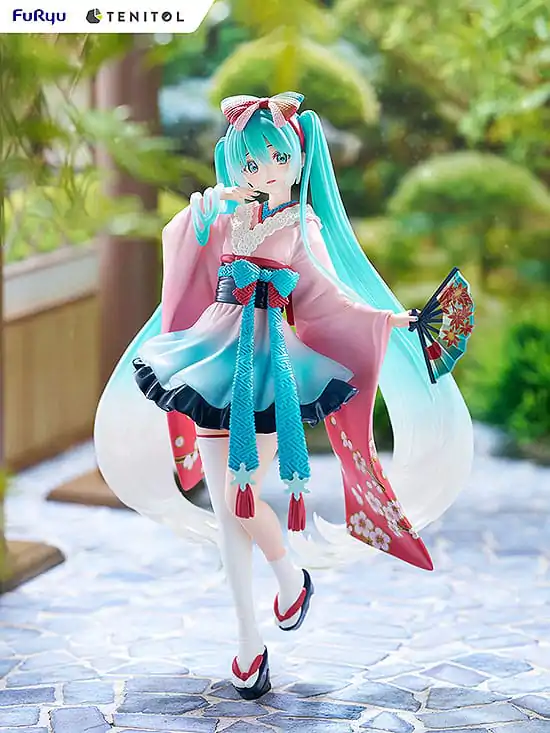 Hatsune Miku Statuetka Neo Tokyo Series Kimono 22 cm zdjęcie produktu
