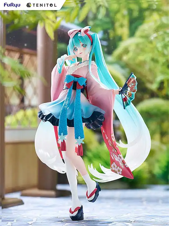 Hatsune Miku Statuetka Neo Tokyo Series Kimono 22 cm zdjęcie produktu