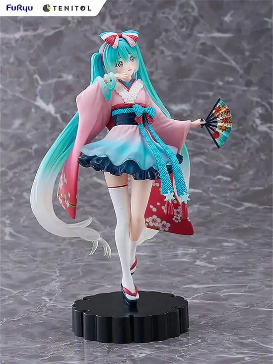 Hatsune Miku Statuetka Neo Tokyo Series Kimono 22 cm zdjęcie produktu