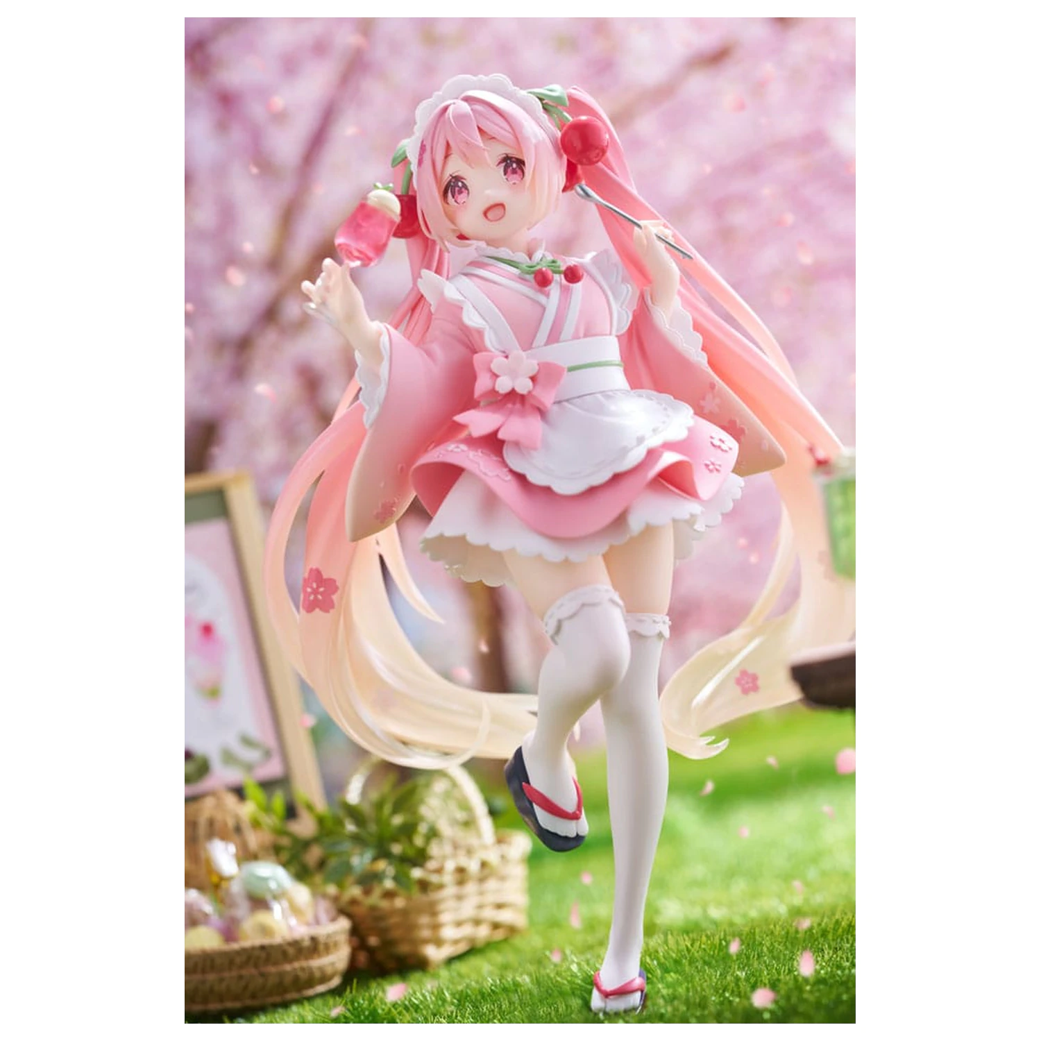 Hatsune Miku PVC Statua Newley Written Sakura Miku Japanese Cafe Ver. Reissue 18 cm zdjęcie produktu