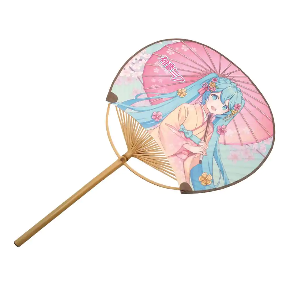 Hatsune Miku Nierozkładany Wachlarz Uchiwa Miku Kimono zdjęcie produktu