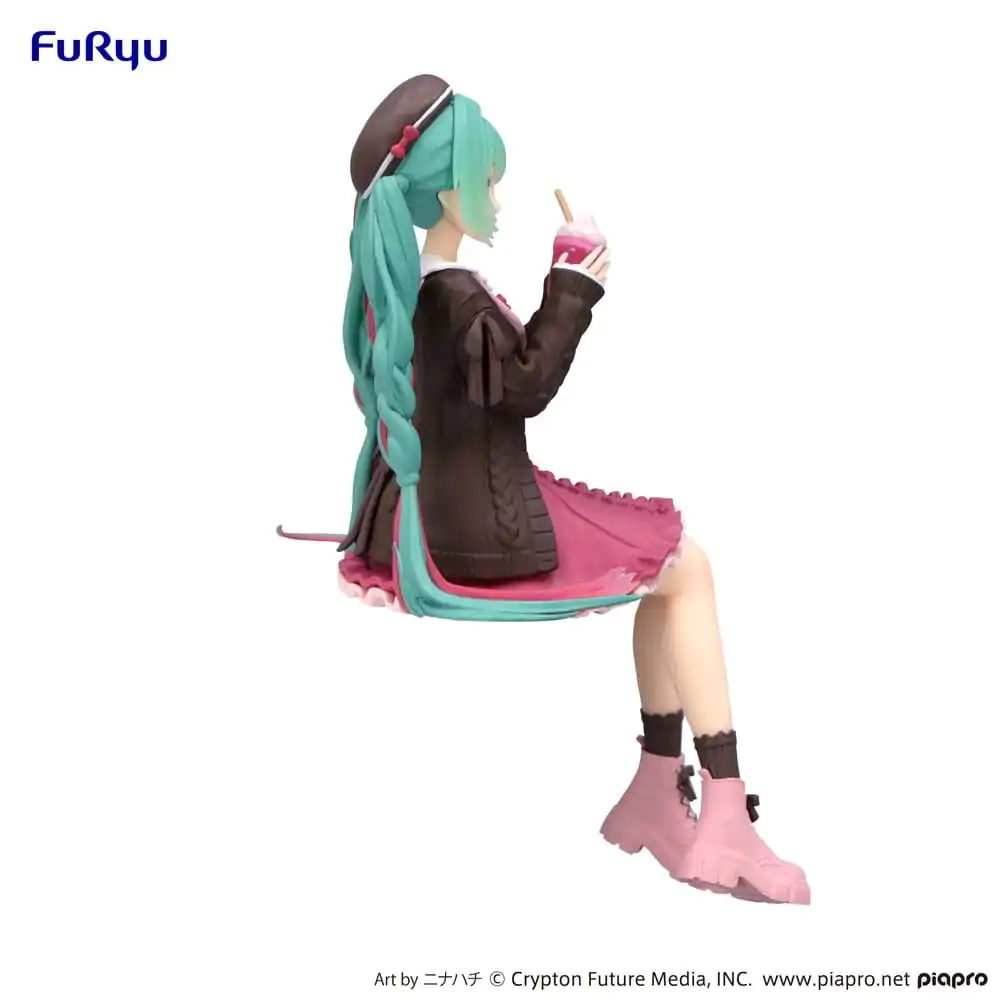 Hatsune Miku Noodle Stopper Statuetka PVC Autumn Date Pink Color Ver. 14 cm zdjęcie produktu
