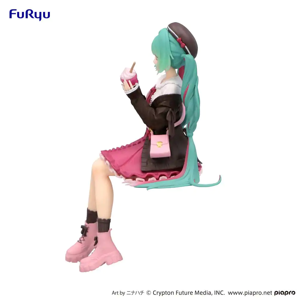 Hatsune Miku Noodle Stopper Statuetka PVC Autumn Date Pink Color Ver. 14 cm zdjęcie produktu