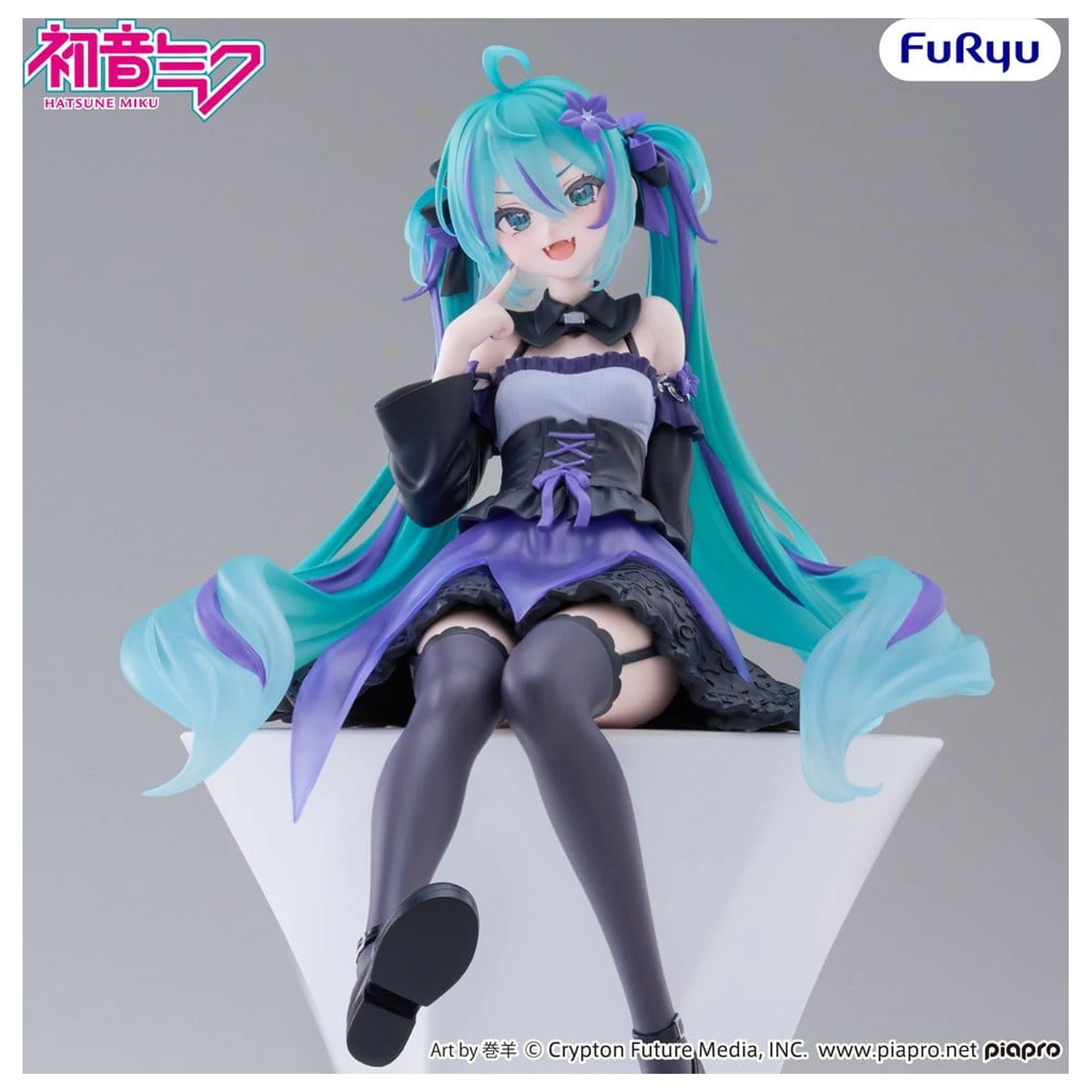 Hatsune Miku Noodle Stopper PVC figurka Flower Fairy Bellflower 14 cm zdjęcie produktu