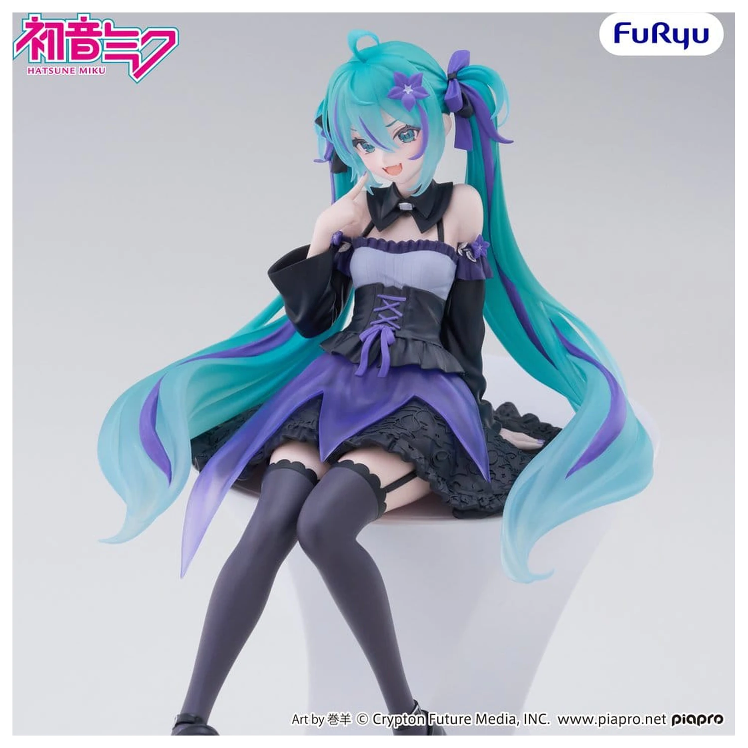 Hatsune Miku Noodle Stopper PVC figurka Flower Fairy Bellflower 14 cm zdjęcie produktu