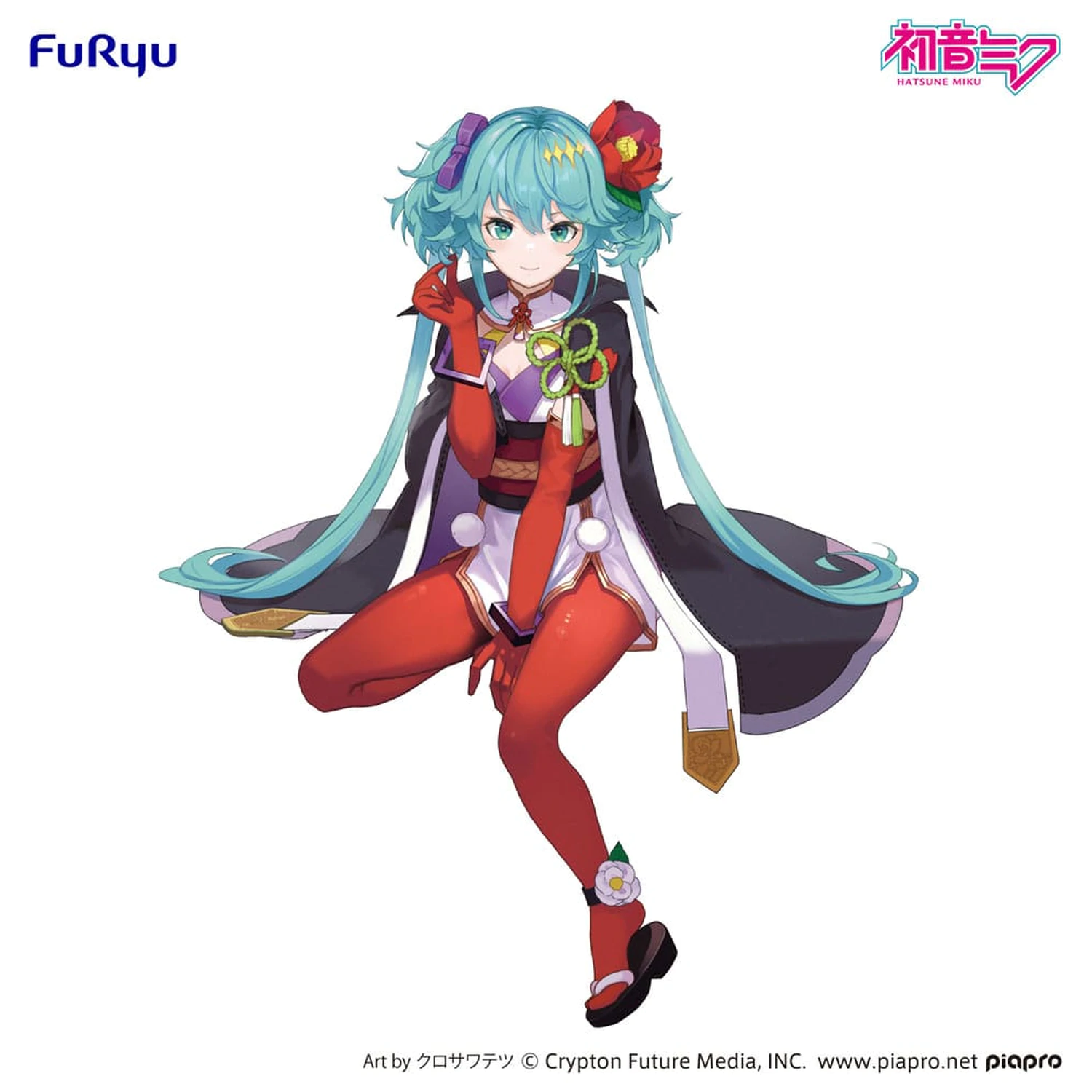 Hatsune Miku Noodle Stopper Figurka z PVC Flower Fairy Camellia 15 cm zdjęcie produktu