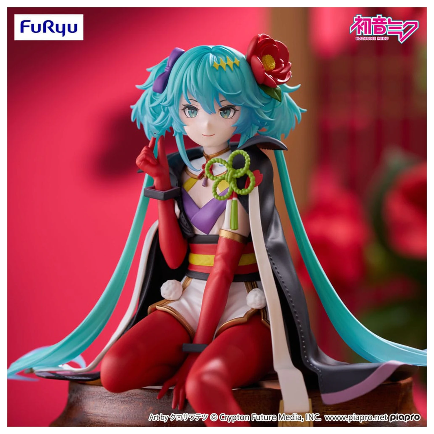 Hatsune Miku Noodle Stopper Figurka z PVC Flower Fairy Camellia 15 cm zdjęcie produktu