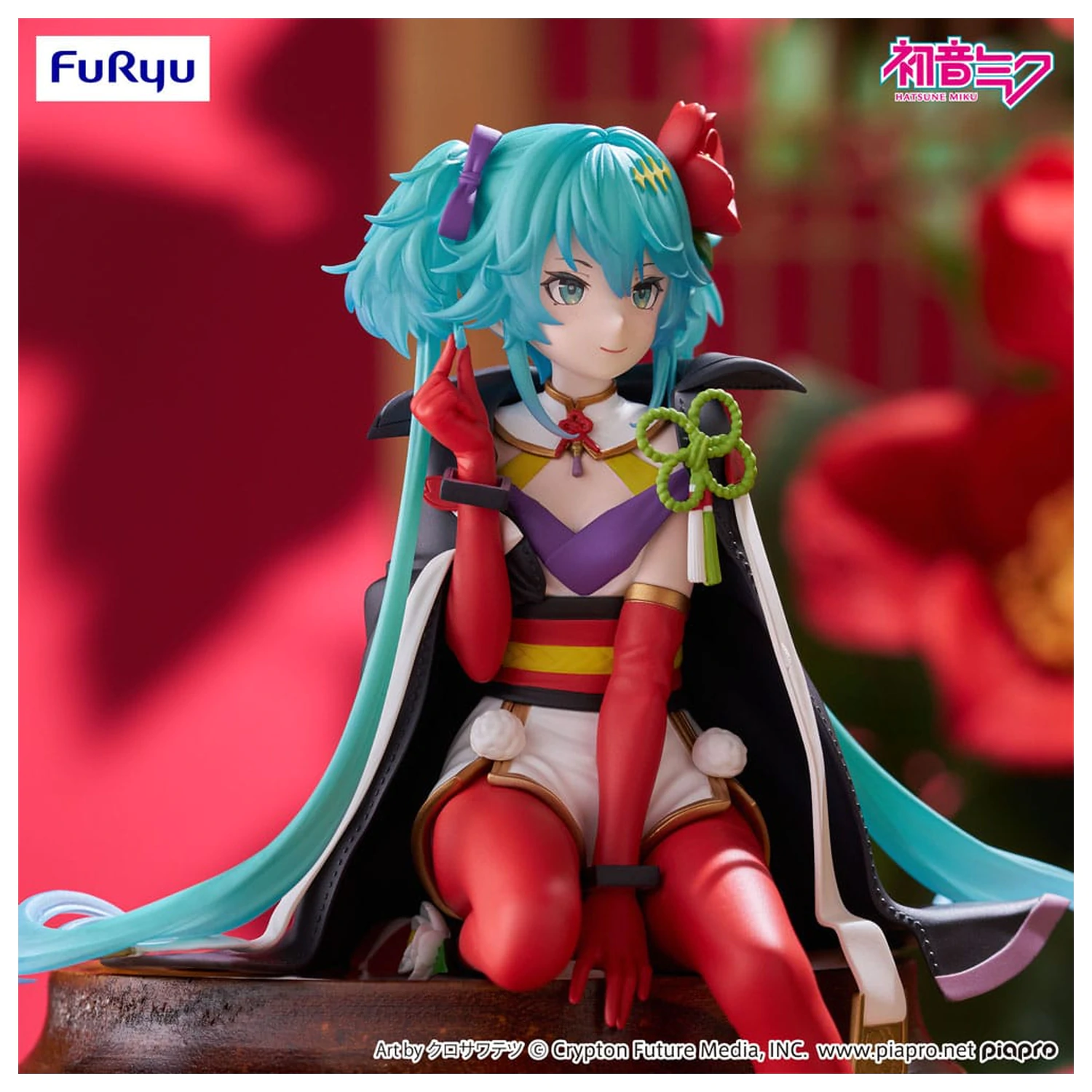 Hatsune Miku Noodle Stopper Figurka z PVC Flower Fairy Camellia 15 cm zdjęcie produktu