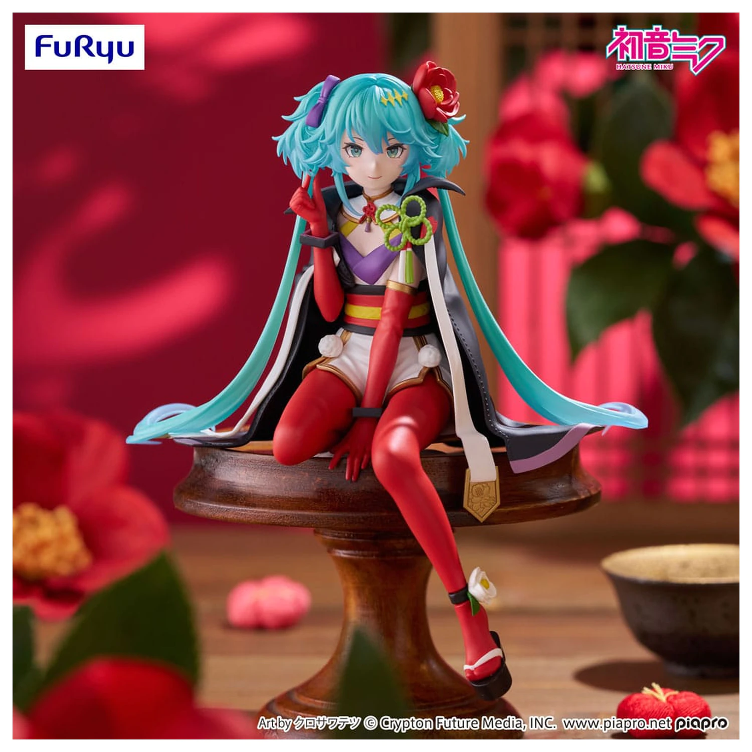 Hatsune Miku Noodle Stopper Figurka z PVC Flower Fairy Camellia 15 cm zdjęcie produktu