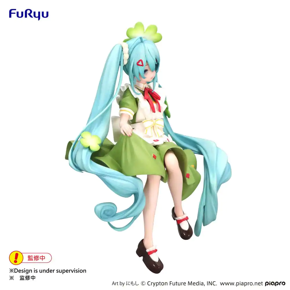 Hatsune Miku Noodle Stopper Statuetka PVC Flower Fairy Clover 15 cm zdjęcie produktu