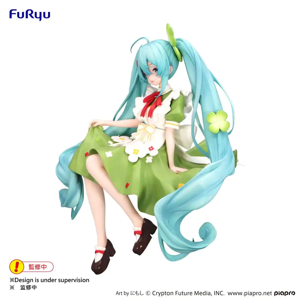 Hatsune Miku Noodle Stopper Statuetka PVC Flower Fairy Clover 15 cm zdjęcie produktu