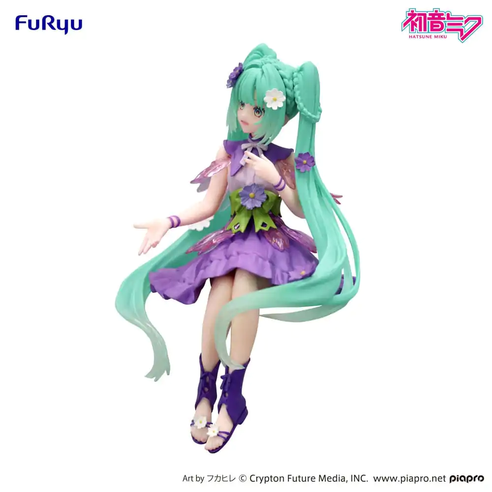 Hatsune Miku Noodle Stopper Statuetka PVC Flower Fairy Cosmos Purple Color Ver. 14 cm zdjęcie produktu