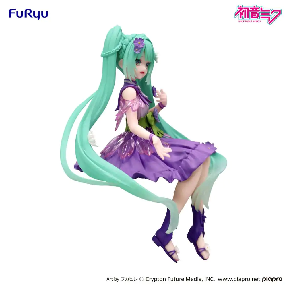 Hatsune Miku Noodle Stopper Statuetka PVC Flower Fairy Cosmos Purple Color Ver. 14 cm zdjęcie produktu