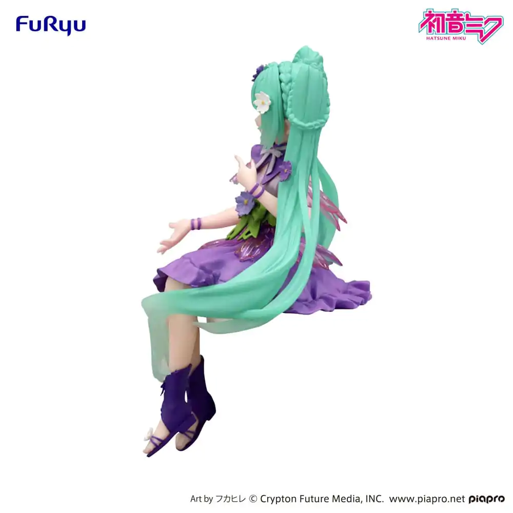Hatsune Miku Noodle Stopper Statuetka PVC Flower Fairy Cosmos Purple Color Ver. 14 cm zdjęcie produktu