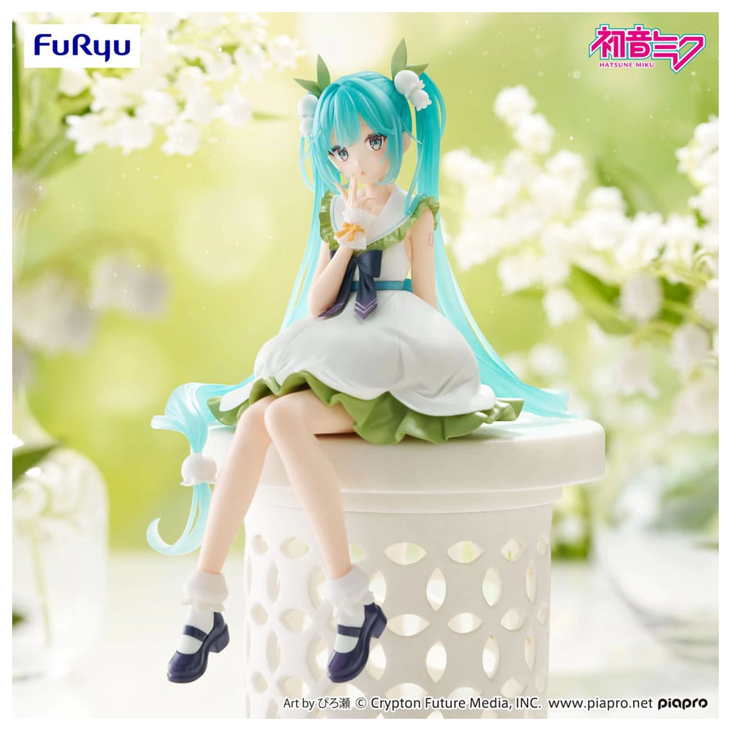 Hatsune Miku Noodle Stopper Figurka PVC Flower Fairy Lily of the Valley 14 cm zdjęcie produktu