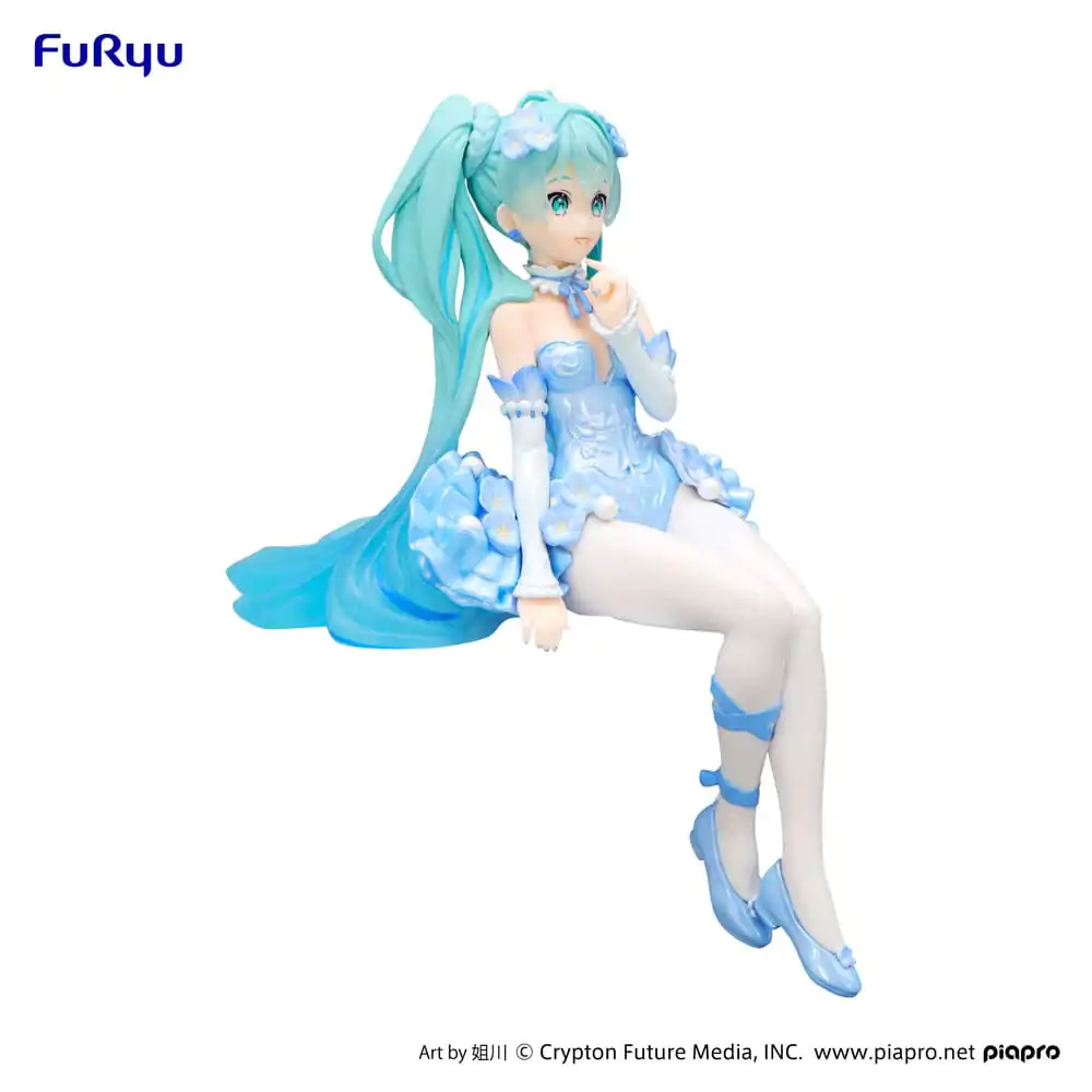 Hatsune Miku Noodle Stopper Statuetka PVC Flower Fairy Nemophila Pail Blue Color Ver. 15 cm zdjęcie produktu