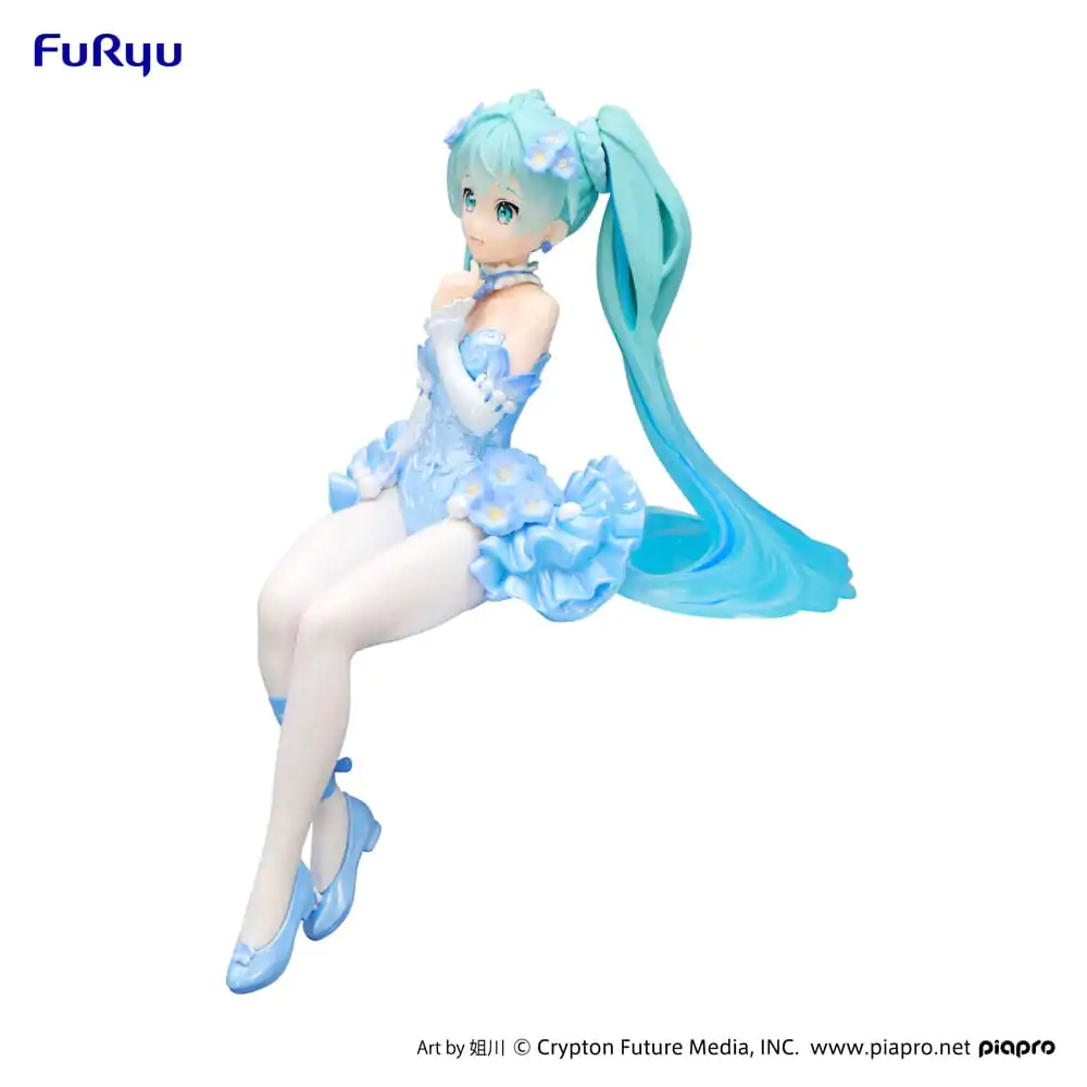 Hatsune Miku Noodle Stopper Statuetka PVC Flower Fairy Nemophila Pail Blue Color Ver. 15 cm zdjęcie produktu