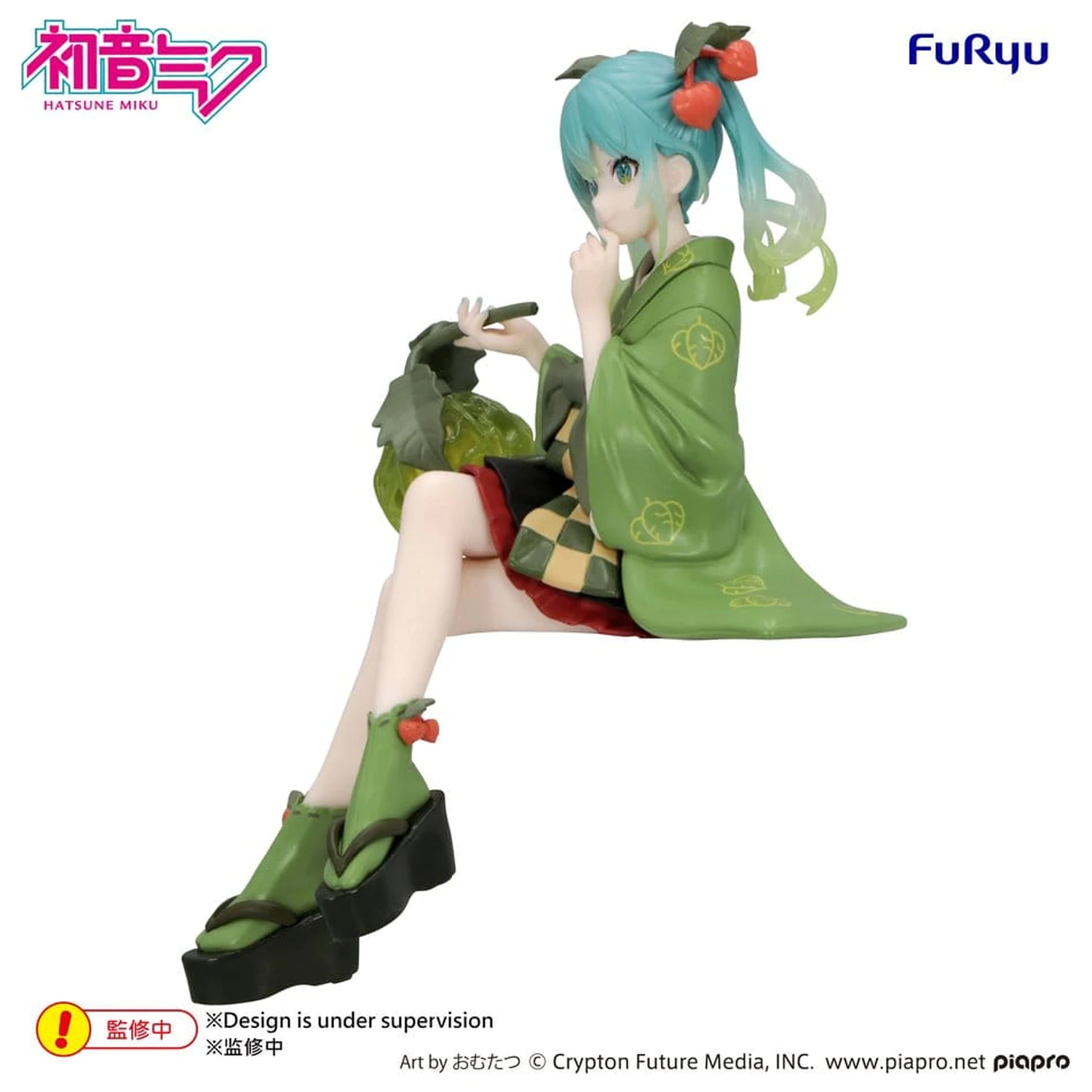 Hatsune Miku Noodle Stopper PVC Figurka Flower Fairy Winter Cherry Green Color Ver. 15 cm zdjęcie produktu