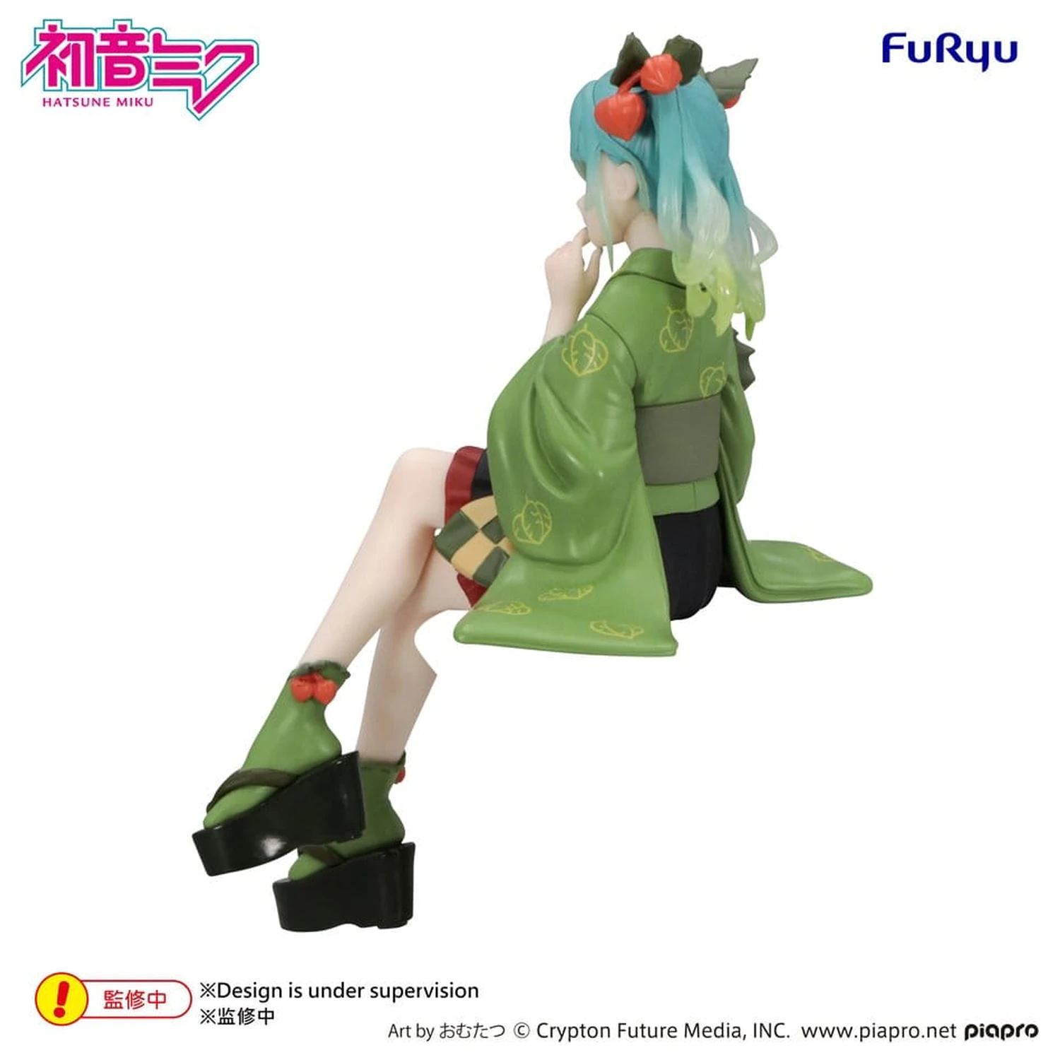 Hatsune Miku Noodle Stopper PVC Figurka Flower Fairy Winter Cherry Green Color Ver. 15 cm zdjęcie produktu