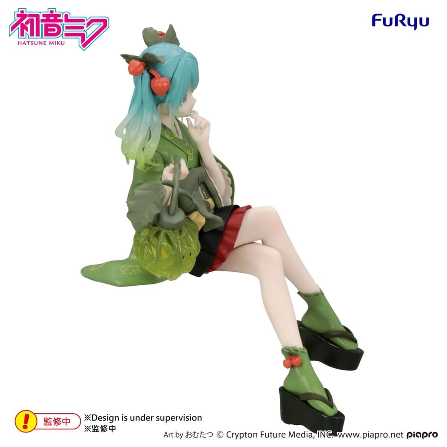 Hatsune Miku Noodle Stopper PVC Figurka Flower Fairy Winter Cherry Green Color Ver. 15 cm zdjęcie produktu