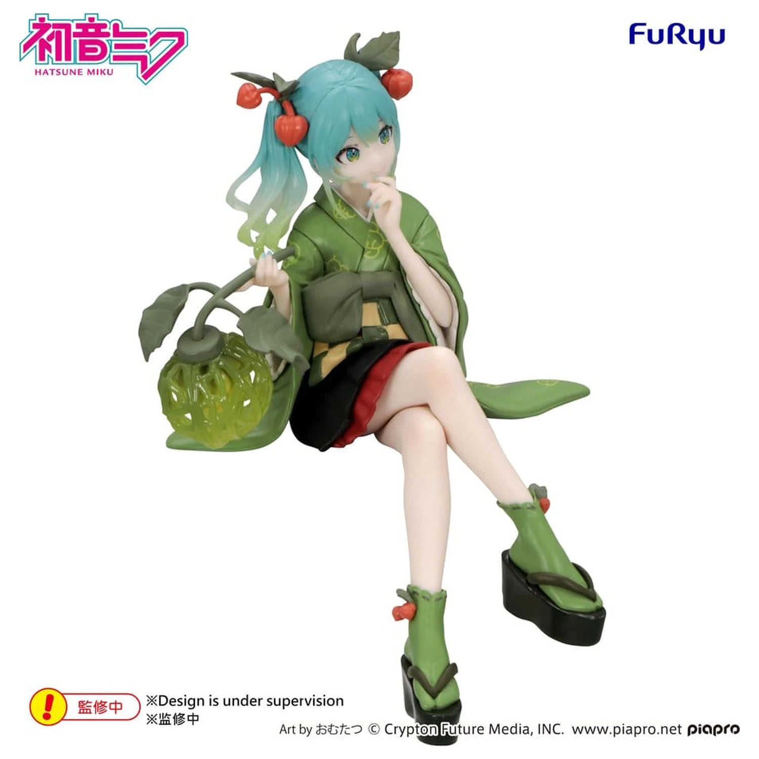 Hatsune Miku Noodle Stopper PVC Figurka Flower Fairy Winter Cherry Green Color Ver. 15 cm zdjęcie produktu