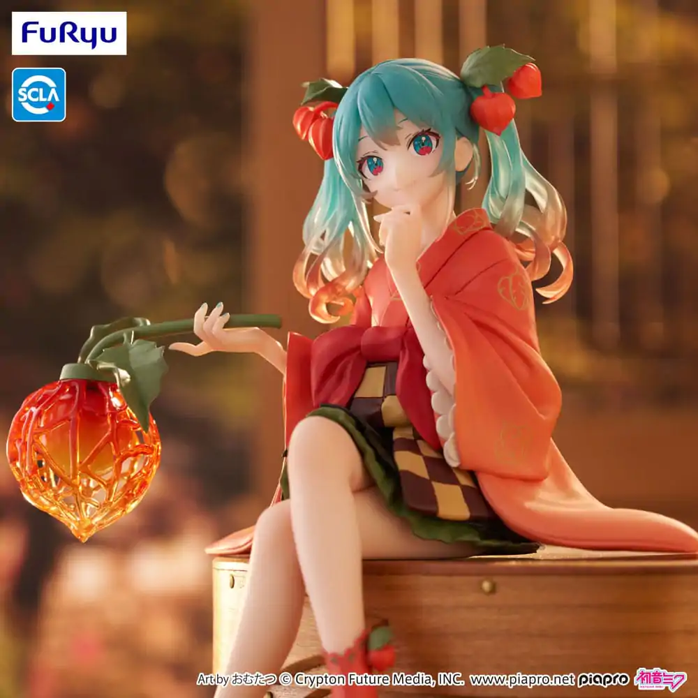 Hatsune Miku Noodle Stopper Statuetka PVC Flower Fairy Winter Cherry 15 cm zdjęcie produktu