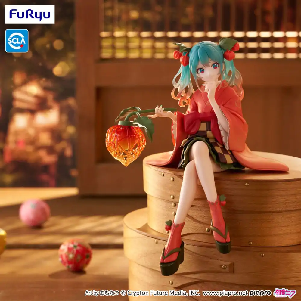 Hatsune Miku Noodle Stopper Statuetka PVC Flower Fairy Winter Cherry 15 cm zdjęcie produktu