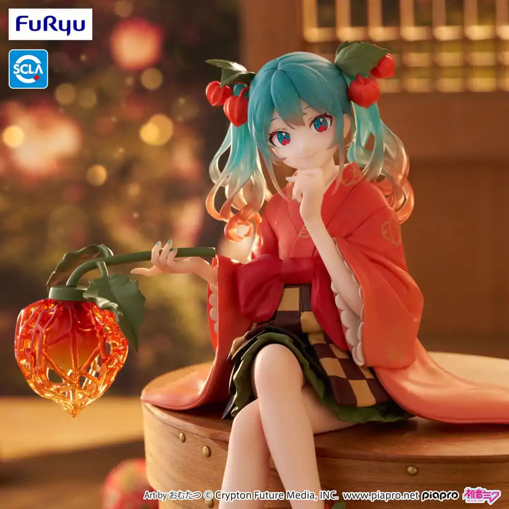 Hatsune Miku Noodle Stopper Statuetka PVC Flower Fairy Winter Cherry 15 cm zdjęcie produktu